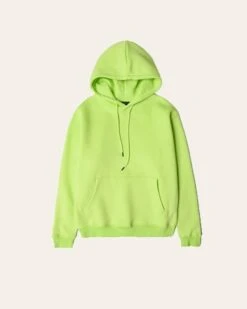Neon Green Loose Fit Hoodie | Mark - NCT