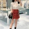 Red Side Pleat Plaid Mini Skirt | Wonyoung - IVE -Diva s Closet O1CN01BaKQXm2351drLLsyQ 2099297203 600x944 1