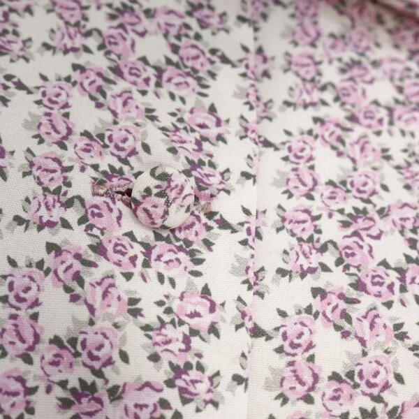 Beige Short Sleeved Floral Blouse | Hyuna 9 Beige Short Sleeved Floral Blouse | Hyuna - Image 7