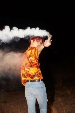 Orange Tropical Trees Shirt | Taemin - SHINee 16 Orange Tropical Trees Shirt | Taemin - SHINee -Diva s Closet Orange Tropical Trees Shirt Taemin SHINee Idol 1 600x900 1