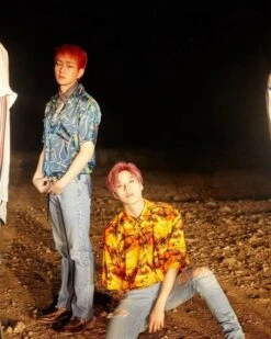 Orange Tropical Trees Shirt | Taemin - SHINee 17 Orange Tropical Trees Shirt | Taemin - SHINee -Diva s Closet Orange Tropical Trees Shirt Taemin SHINee Idol 2 600x750 1