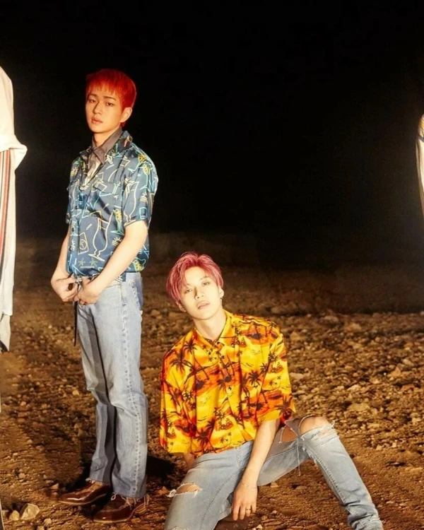 Orange Tropical Trees Shirt | Taemin - SHINee 10 Orange Tropical Trees Shirt | Taemin - SHINee - Image 8