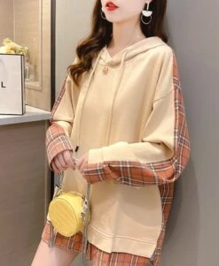 Orange Two-Piece Illusion Hoodie | Suga - BTS