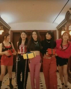 Pink Lace-Up Faux Leather Flare Pants | Irene - Red Velvet -Diva s Closet Pink Lace Up Faux Leather Flare Pants Irene Red Velvet 4 600x750 1