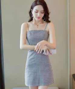 Red Gingham Bodycon Sling Dress | Yiren - Everglow 21 Red Gingham Bodycon Sling Dress | Yiren - Everglow -Diva s Closet Red Gingham Bodycon Sling Dress Yiren Everglow 14 600x710 1