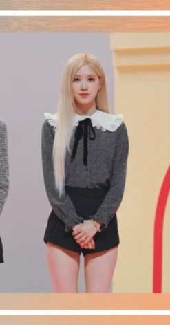 Black Lace Collar Polka Dot Top | Rose - BlackPink -Diva s Closet Rose BlackPink Black Lace Collar Polka Dot Blouse 4