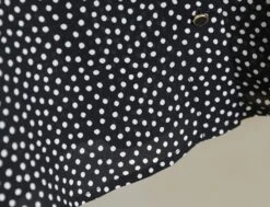 Black Lace Collar Polka Dot Top | Rose - BlackPink -Diva s Closet Rose BlackPink Black Lace Collar Polka Dot Top 6 600x460 1