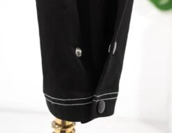 Black Overall With Belt | Rose - BlackPink -Diva s Closet Rose BlackPink Black Overall With Belt 2 600x465 1