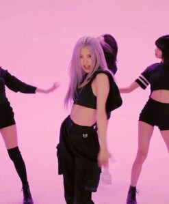 Black Sports Bra | Rose - BlackPink -Diva s Closet Rose BlackPink Black Sports Bra 7 600x726 1