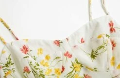 White Bustier Floral Dress | Rose - BlackPink -Diva s Closet Rose BlackPink White Bustier Floral Dress 11 600x391 1