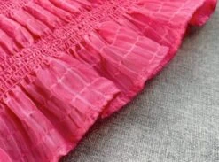 Pink Wrinkled Crop Shirt | Ryujin - ITZY -Diva s Closet Ryujin ITZY Pink Wrinkled Crop Shirt 12 600x445 1