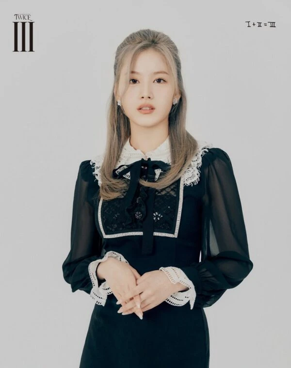 Black Long Sleeve Lace Dress | Sana - Twice 15 Black Long Sleeve Lace Dress | Sana - Twice - Image 13