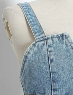 Blue Patchwork Denim Top | Sana - Twice -Diva s Closet Sana Twice Sexy Denim Top 5 e1643633556843 600x784 1