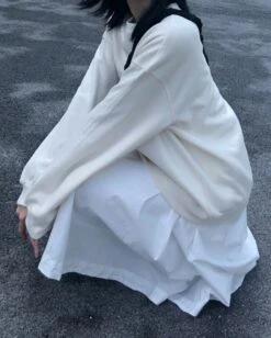 Soft Green Oversized Sweatshirt | Kun - NCT -Diva s Closet Soft Green Oversized Sweatshirt Kun NCT beige 1 600x749 1