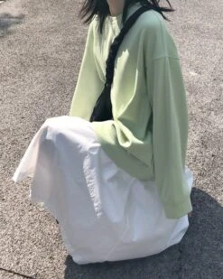 Soft Green Oversized Sweatshirt | Kun - NCT -Diva s Closet Soft Green Oversized Sweatshirt Kun NCT green 2 600x750 1