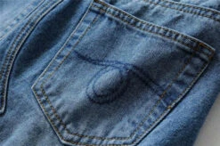 Blue Irregular Ripped Denim Skirt | Soyeon - (G)I-DLE -Diva s Closet Soyeon GI DLE Blue Irregular Ripped Denim Skirt 2 600x398 1