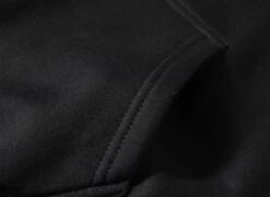 Black Distorted Smiley Face Hoodie | Suga - BTS -Diva s Closet Suga BTS Black Distorted Smiley Face Hoodie 5 600x438 1