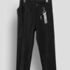 Black Keyring-Detail Trouser | Suga - BTS -Diva s Closet Suga BTS Black Keyring Detail Trouser 3