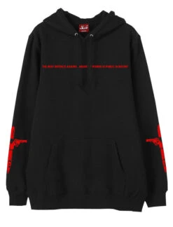 White "The Best Defense Against Abuse Of Power Is Public Scrutiny" Hoodie | Suga - BTS -Diva s Closet Suga The Best Defence Hoodie 1 e1643817141411