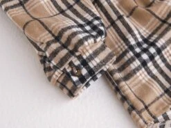 Beige Long-Sleeve Cotton Shirt | Taehyung - BTS -Diva s Closet Taehyung BTS Beige Long Sleeve Cotton Shirt 4 600x447 1