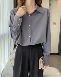 Beige Loose Shirt | Taehyung - BTS -Diva s Closet Taehyung BTS Beige Loose Shirt 10 600x750 1