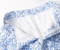 Blue Floral Print Pants | Taehyung - BTS -Diva s Closet Taehyung BTS Blue Floral Print Pants 3 600x503 1