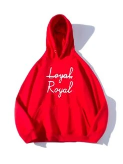 Red Loyal Royal Hoodie | Taehyung - BTS