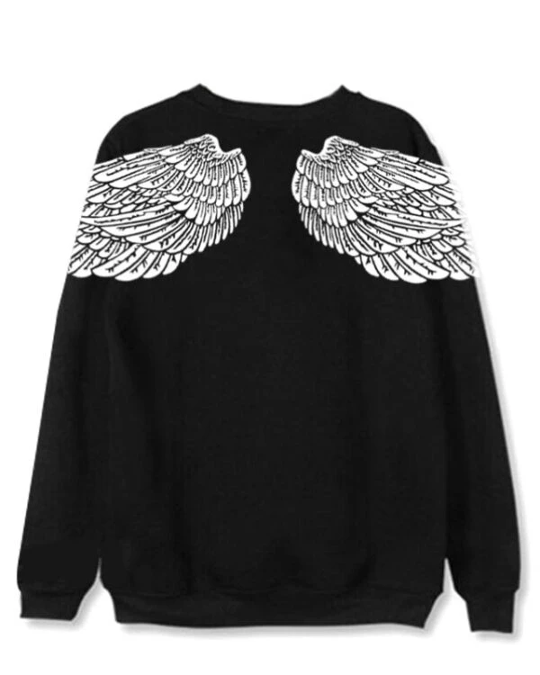 Black Back Wings Sweatshirt | Taehyung - BTS 3 Black Back Wings Sweatshirt | Taehyung - BTS