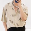 Beige Leopard Printed Shirt | Taeyong - NCT 1 Beige Leopard Printed Shirt | Taeyong - NCT -Diva s Closet Taeyong NCT Beige Leopard Printed Shirt 1 600x795 1