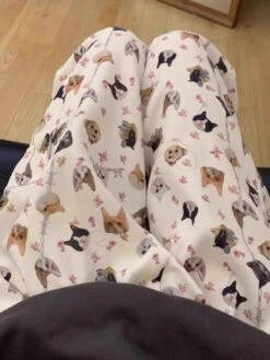 White Dogs And Cats Pattern Multi-Pocket Pants | Siyeon - Dreamcatcher -Diva s Closet White Dogs And Cats Pattern Multi Pocket Pants Siyeon Dreamcatcher 1 600x799 1