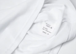 White "Staycation" Sweatshirt | Suga - BTS -Diva s Closet White Gradient Circle Print T Shirt Jungkook BTS 7 600x427 1