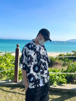 White Large Floral Pattern Shirt | Taehyung- BTS 29 White Large Floral Pattern Shirt | Taehyung- BTS -Diva s Closet White Large Floral Pattern Shirt Taehyung BTS 11 600x800 1