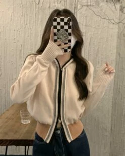 White Lined Zipper Hoodie | Winter - Aespa 13 White Lined Zipper Hoodie | Winter - Aespa -Diva s Closet White Lined Zipper Hoodie Winter – Aespa 6 scaled 600x750 1