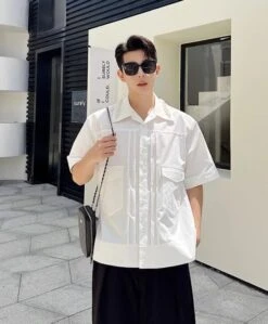 White Pearl-Collared Shirt | Bobby - IKON -Diva s Closet White Pearl Collared Shirt Bobby iKON 1 600x727 1