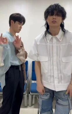 White Pearl-Collared Shirt | Bobby - IKON -Diva s Closet White Pearl Collared Shirt Bobby iKON inspi 1 600x951 1