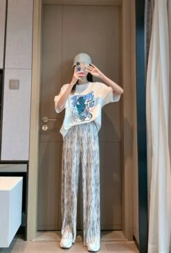 White Ribbed Square Pants | Hyoyeon - Girls Generation -Diva s Closet White Ribbed Square Pants Hyoyeon Girls Generation 5 600x886 1