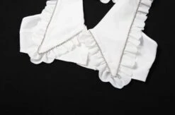 White Ruffled Big Collar Crop Top | Jennie - BlackPink -Diva s Closet White Ruffled Big Collar Crop Top Jennie BlackPink 3 600x396 1