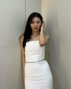 White Tube Bodycon Dress | Seulgi - Red Velvet -Diva s Closet White Tube Bodycon Dress Seulgi Red Velvet 600x750 1
