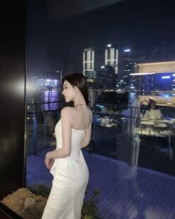 White Tube Bodycon Dress | Seulgi - Red Velvet -Diva s Closet White Tube Bodycon Dress Seulgi Red Velvet 9 scaled 600x750 1