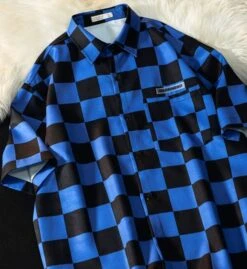 Black And White Checkerboard Shirt | Winwin - NCT -Diva s Closet Winwin NCT Black And White Checkerboard Shirt 15 600x653 1