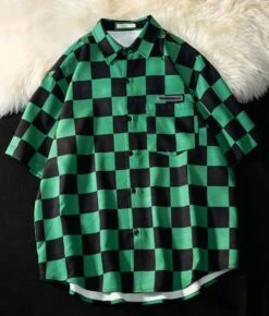 Black And White Checkerboard Shirt | Winwin - NCT -Diva s Closet Winwin NCT Black And White Checkerboard Shirt 18 600x705 1