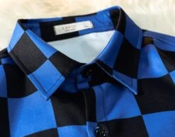 Black And White Checkerboard Shirt | Winwin - NCT -Diva s Closet Winwin NCT Black And White Checkerboard Shirt 9 600x471 1