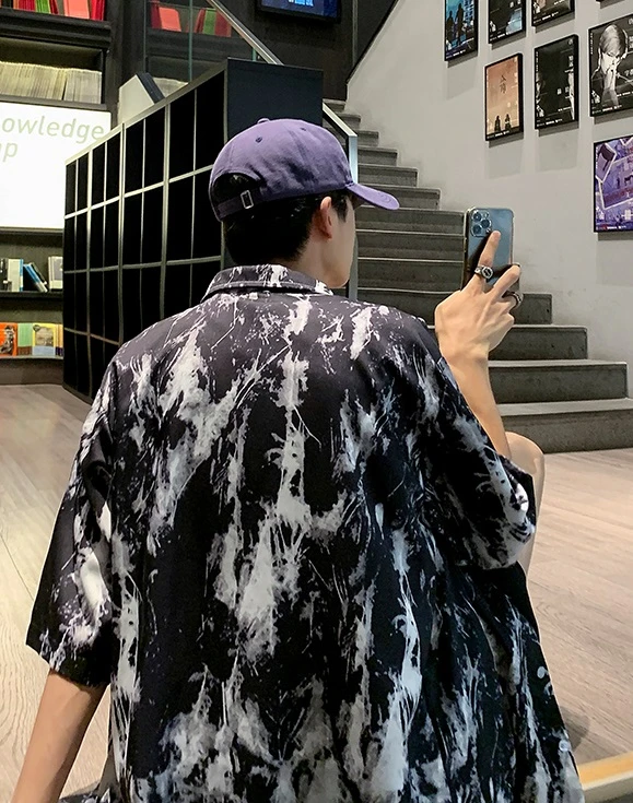 Black Paint Splattered Shirt | Winwin - NCT 14 Black Paint Splattered Shirt | Winwin - NCT - Image 12