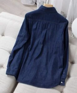 Classic Denim Long Sleeve Shirt | Xiumin - EXO 21 Classic Denim Long Sleeve Shirt | Xiumin - EXO -Diva s Closet Xiumin Classic Denim Long Sleeve Shirt 10 1 600x724 1