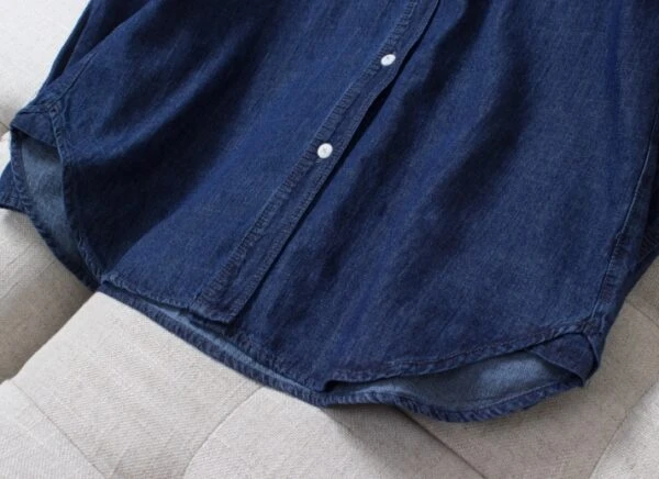 Classic Denim Long Sleeve Shirt | Xiumin - EXO 6 Classic Denim Long Sleeve Shirt | Xiumin - EXO - Image 4