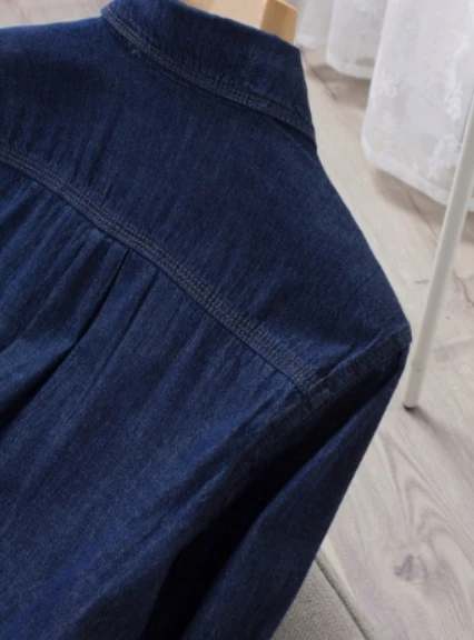 Classic Denim Long Sleeve Shirt | Xiumin - EXO 10 Classic Denim Long Sleeve Shirt | Xiumin - EXO - Image 8