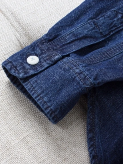 Classic Denim Long Sleeve Shirt | Xiumin - EXO 12 Classic Denim Long Sleeve Shirt | Xiumin - EXO - Image 10