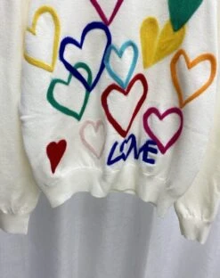 White Love Embroidered Sweatshirt | Xiumin - EXO 18 White Love Embroidered Sweatshirt | Xiumin - EXO -Diva s Closet Xiumin EXO Love Embroidered Sweater 10 e1612835939348
