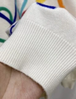 White Love Embroidered Sweatshirt | Xiumin - EXO 24 White Love Embroidered Sweatshirt | Xiumin - EXO -Diva s Closet Xiumin EXO Love Embroidered Sweater 5 e1612836129920