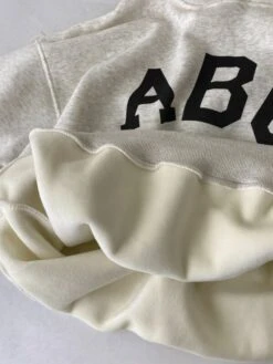 Grey "ABC" Oversized Hoodie | Yangyang - NCT -Diva s Closet Yangyang NCT Grey ABC Oversized Hoodie 2 600x799 1